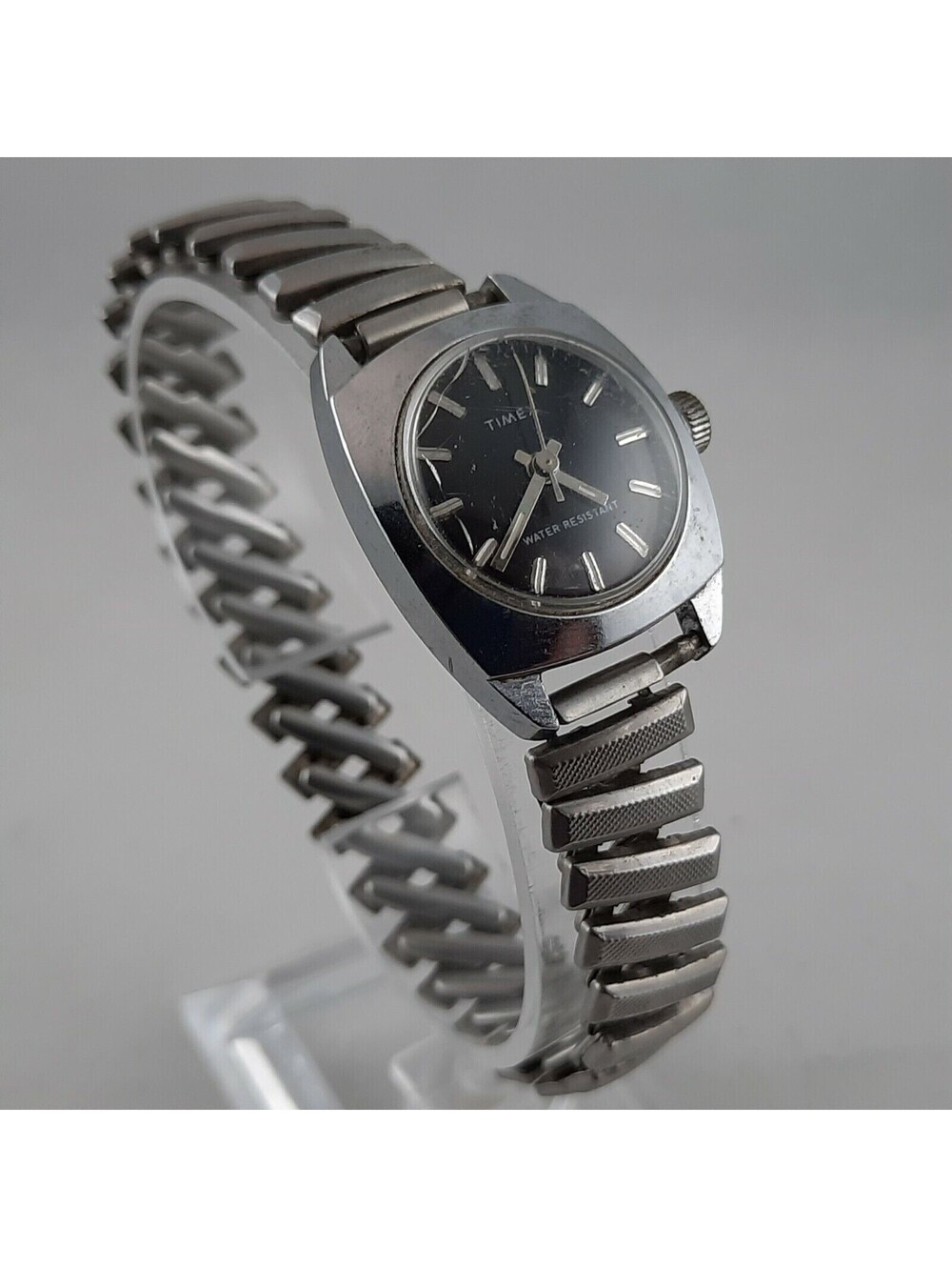 Vintage Timex Mechanical Watch Women Water Resistant For Parts Or Repair